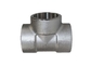 Carbon Steel Socket Weld Tube Fittings Equal Tee / Unequal Tee ASME B16.11