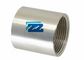 BSP Stainless Steel Threaded Coupling , 1 / 2 Inch 3000 LB Threaded Steel Pipe Fittings